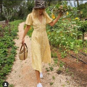 NWT 💫 faithfull midi dress